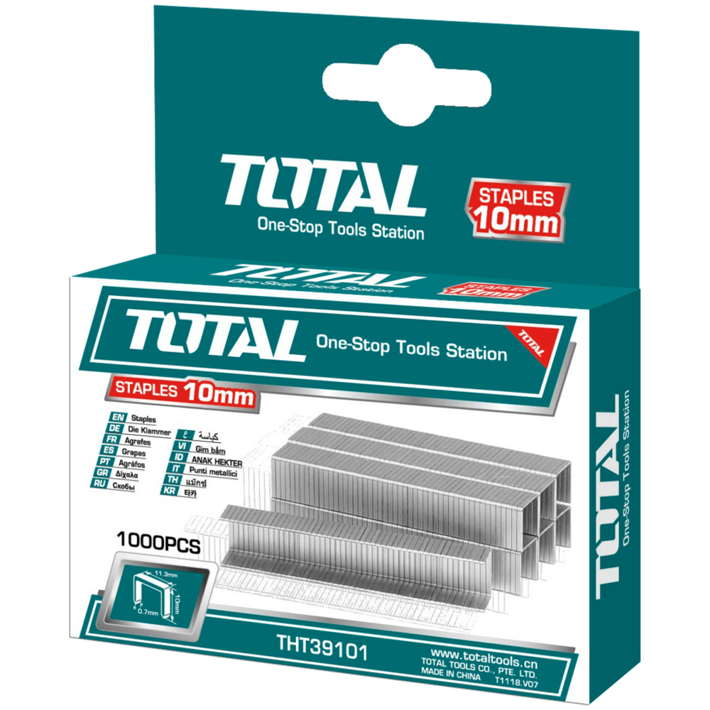 Total Staple Wire for Gun Tacker | Total by KHM Megatools Corp. Total Staple Wire for Gun Tacker | Total by KHM Megatools Corp.